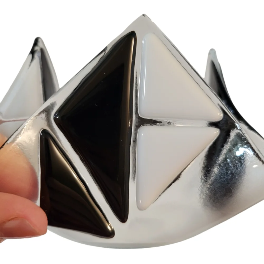 Modern Style Fused Glass Candle Holder
